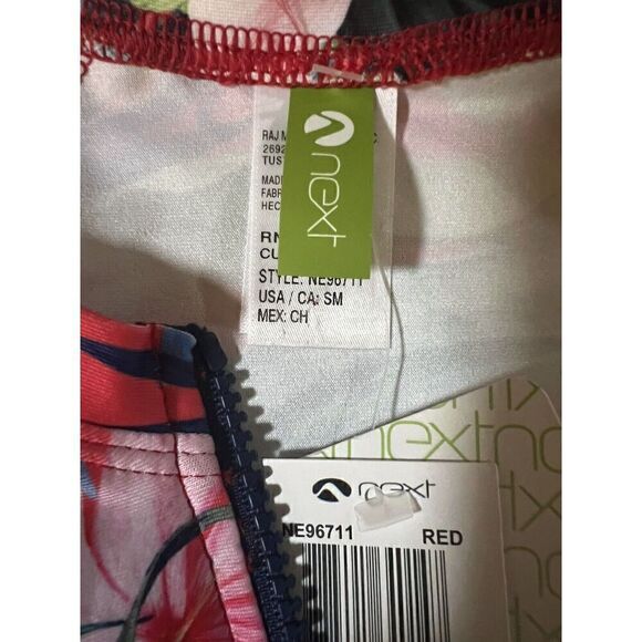 Next By Athena Womens Small Native Palms Tropical Print Surf Rash Guard NWT - Picture 8 of 9